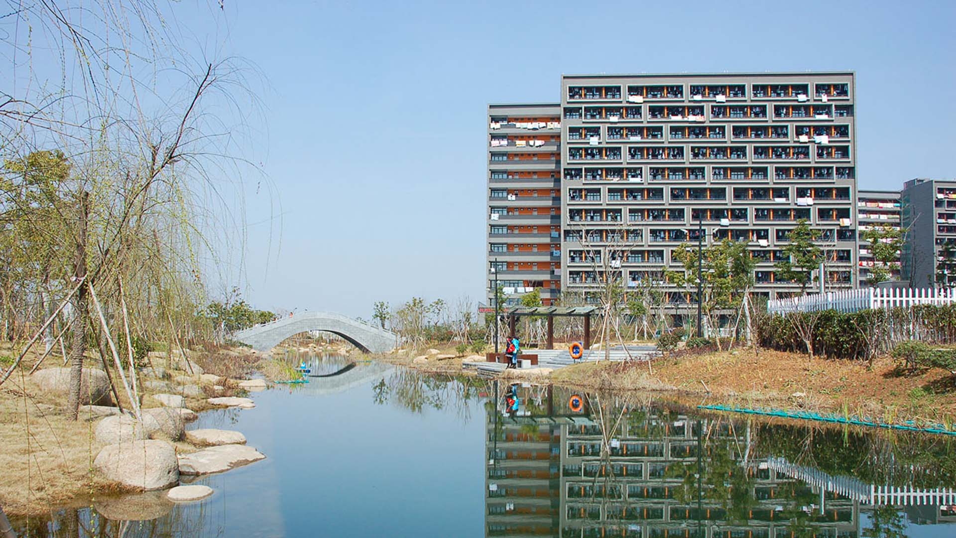 2013--杭師大倉前校區一期河道工程一標段
